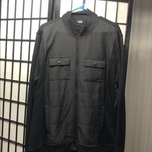 Alfani Black Zip Up